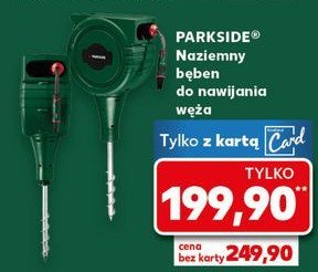 Bęben naziemny do węża Parkside promocja