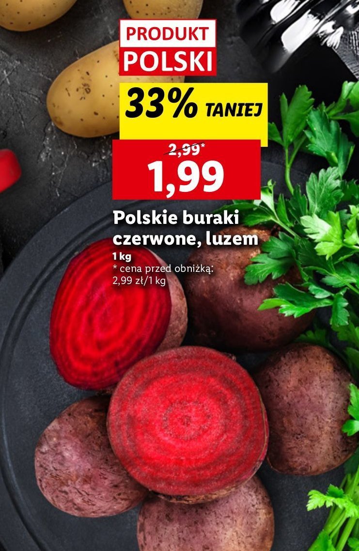 Buraki czerwone polska promocja