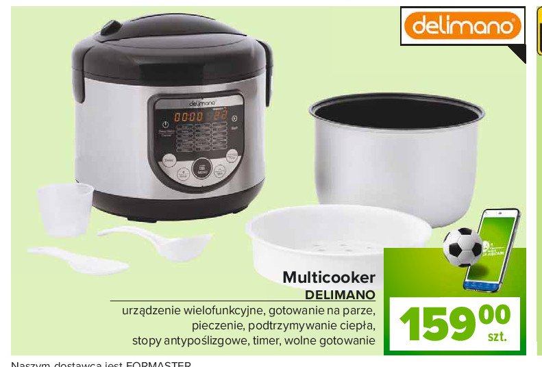 Robot multi-cooker 18w1 Delimano promocja