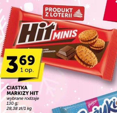 Ciastka Hit Minis promocja w Groszek