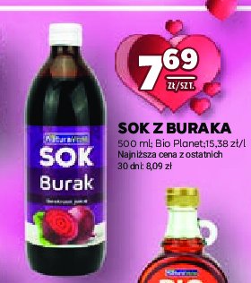 Sok z buraka Naturavena promocja