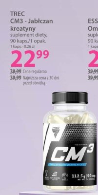 Suplement diety TREC CM3 - Jabłczan kreatyny promocja w Hebe