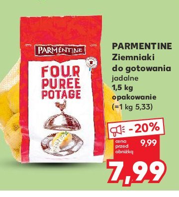 Ziemniaki do gotowania Parmentine promocja