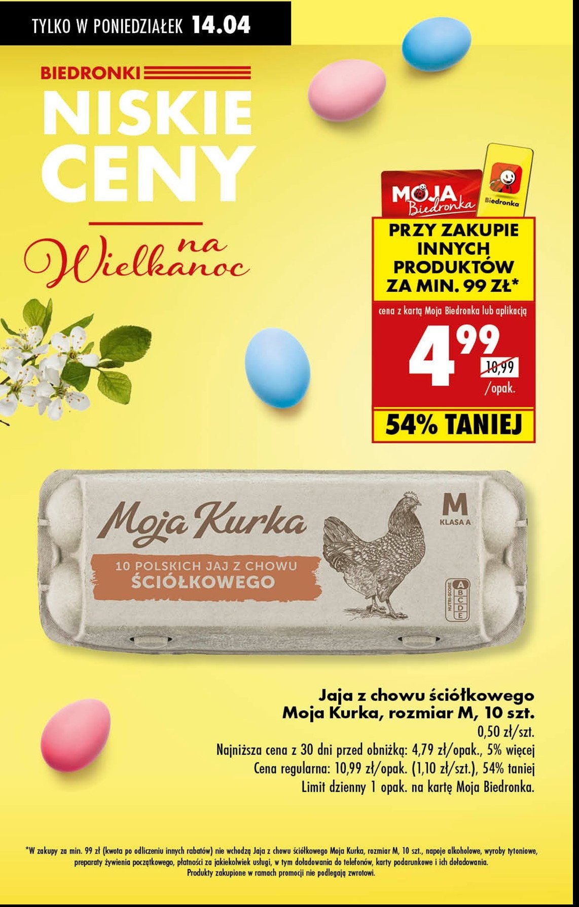 Jaja kl .m Moja kurka promocja