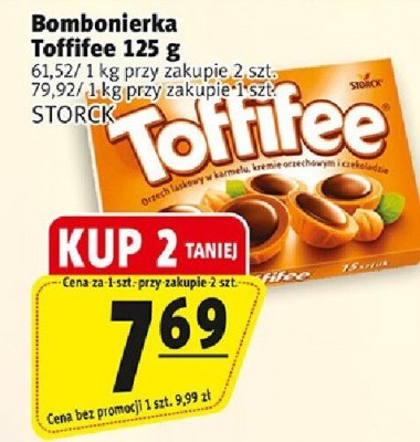 Bombonierka Toffifee 125 g STORCK promocja w Prim Market