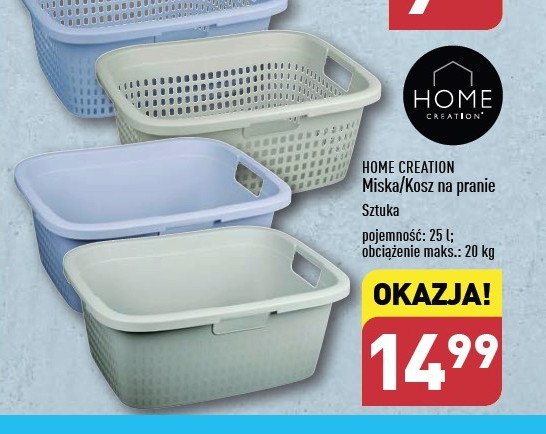 Miska na pranie 25 l Home creation promocja
