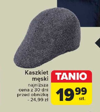 Kaszkiet męski promocja