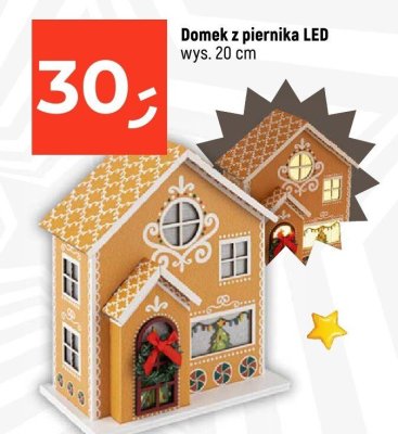 Domek z piernika LED promocja w Dealz