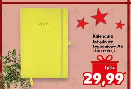 Kalendarz książkowy tygodniowy a5 promocja