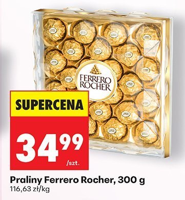 Praliny Ferrero Rocher, 300g promocja w Biedronka
