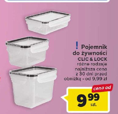 Pojemnik click&lock 3 l Rotho promocja