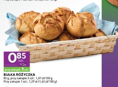 Bułka różyczka Stokrotka promocja w Stokrotka