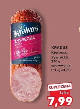 Kiełbasa żywiecka Krakus animex promocja w Carrefour
