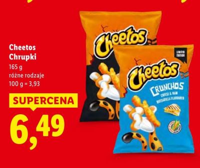 Chrupki żółty ser Przysnacki promocja w Lidl