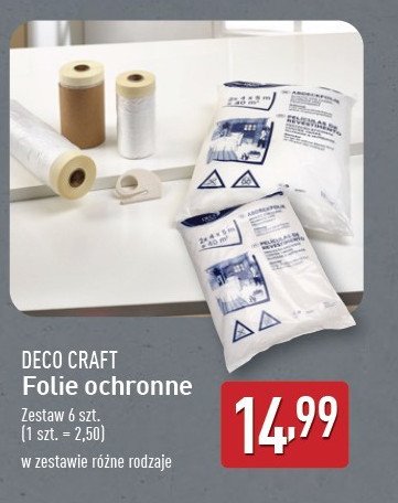 Folie ochronne Deco craft promocja w Aldi