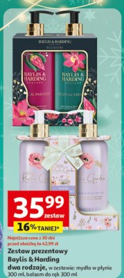 Zestaw prezentowy Baylis & Harding dwa rodzaje promocja w Auchan