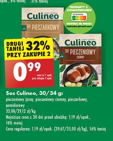 Sos pomidorowy Culineo promocja