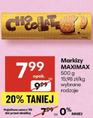 Markizy MAXIMAX promocja w Delikatesy Centrum