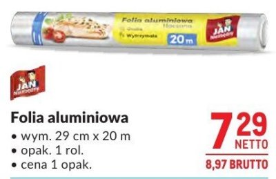 Folia aluminiowa promocja w Makro