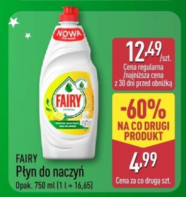 Płyn do naczyń FAIRY różne rodzaje promocja w Aldi