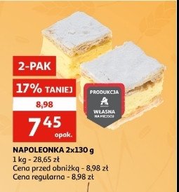 Napoleonka Auchan promocja