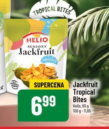 Jackfruit suszony Helio promocja w POLOmarket