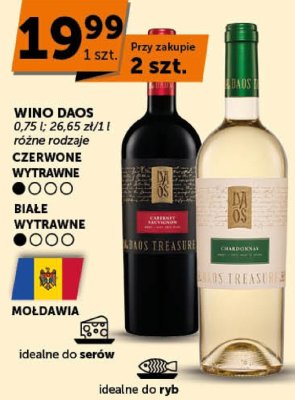 Wino Daos różne rodzaje promocja w Groszek