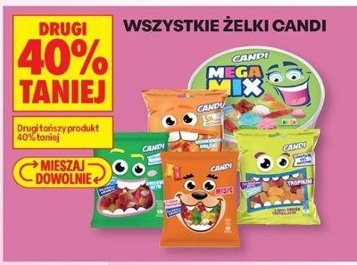 Żelki Candi - wszystkie rodzaje promocja w Biedronka