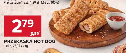 Przekąska hot dog promocja