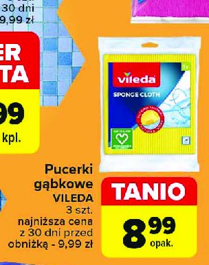 Pucerka gąbkowa Vileda promocja