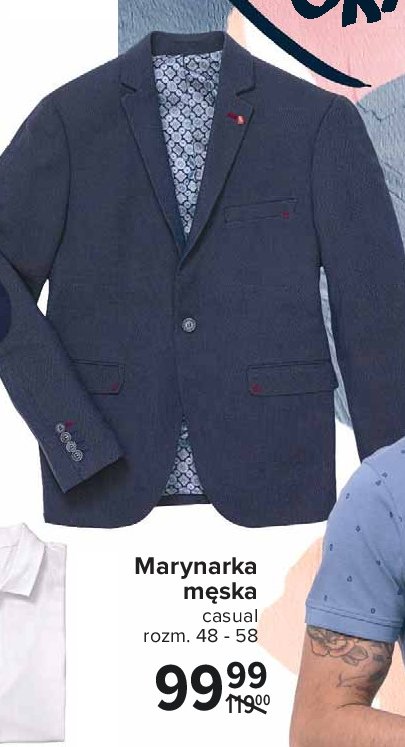 Marynarka męska casual 48-58 promocja