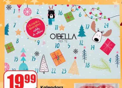 Kalendarz adwentowy  promocja w Dino