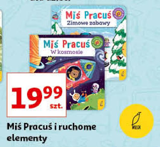 Miś pracuś "zimowe zabawy" promocja