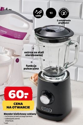 Blender kielichowy szklany 1 szt. Netto promocja w Netto