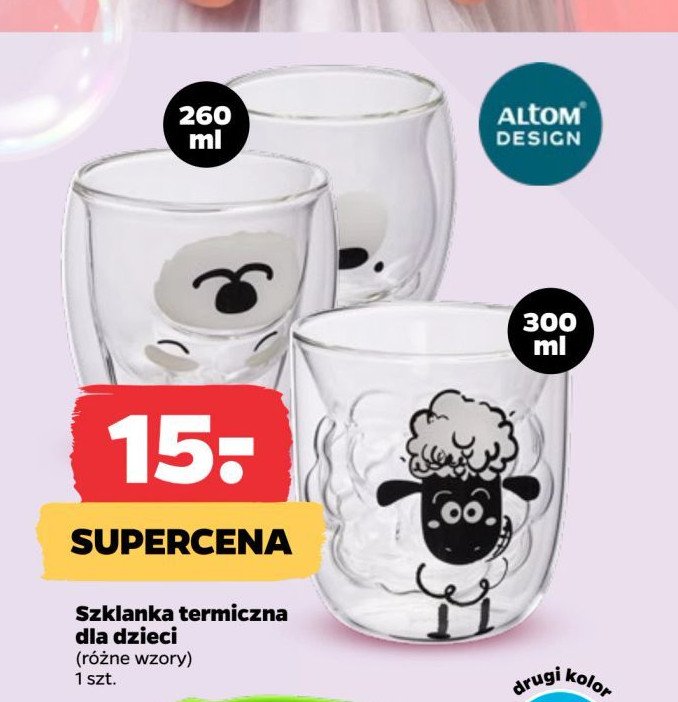 Szklanka termiczna 300 ml Altom design promocja w Netto