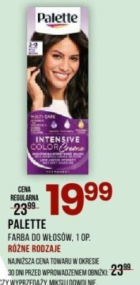 Farba PALETTE do włosów 1 op. promocja w Drogerie Natura