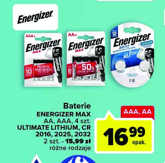 Bateria cr2025 Energizer promocja