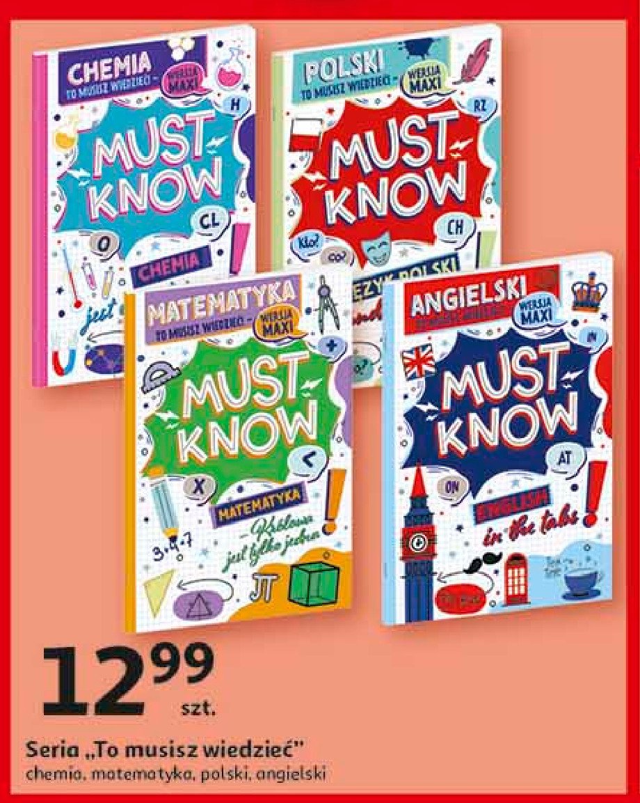 Must know - chemia promocja w Auchan