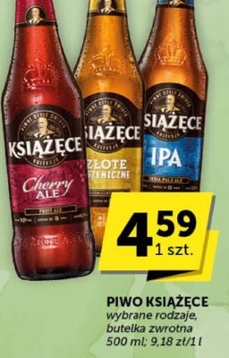 Piwo Książęce wybrane rodzaje promocja w Euro Sklep