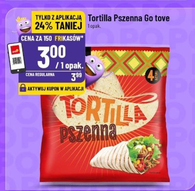 Tortilla Pszenna 1 opak. promocja w POLOmarket