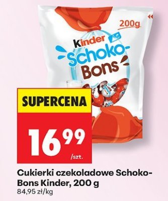 Cukierki czekoladowe Schoko-Bons promocja w Biedronka