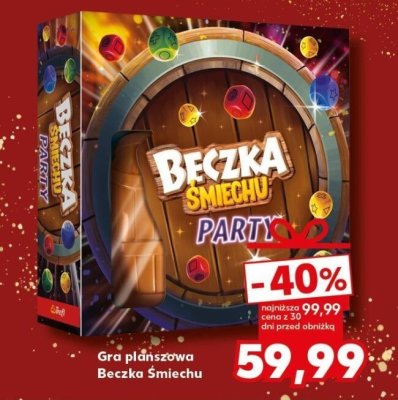 Gra planszowa Beczka Śmiechu promocja w Kaufland