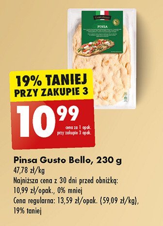 Pinsa Gustobello promocja