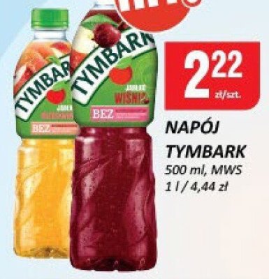 Napój Tymbark MWS promocja w Chorten