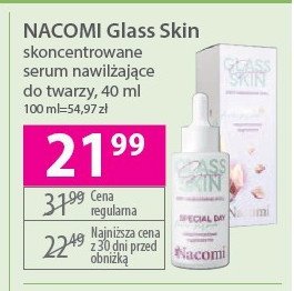 Serum do twarzy Nacomi glass skin promocja