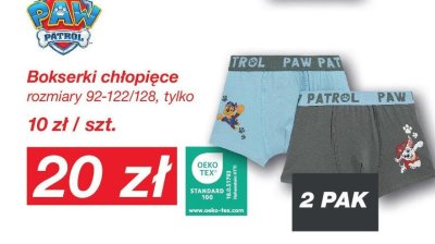 Bokserki chłopięce  promocja w KiK