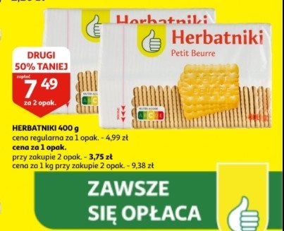 Herbatniki Podniesiony kciuk promocja