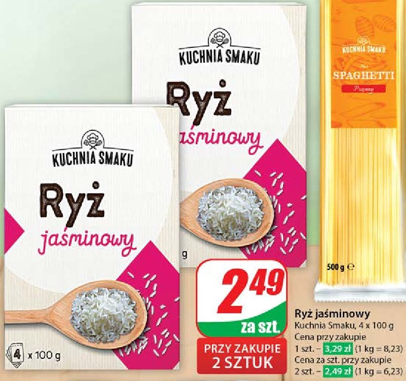 Ryź jaśminowy Kuchnia smaku promocja w Dino