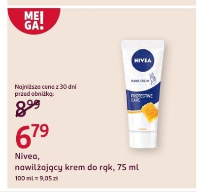 Nawilżający krem do rąk Nivea promocja w Rossmann