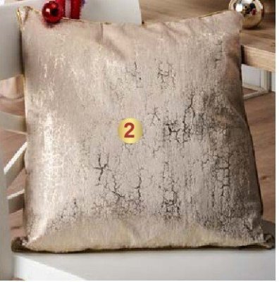 Poduszka Emila 5903571801746 beżowo-szara promocja w Castorama